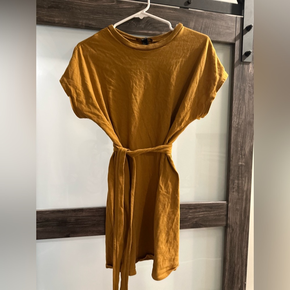 Forever 21 Mustard Mini Dress